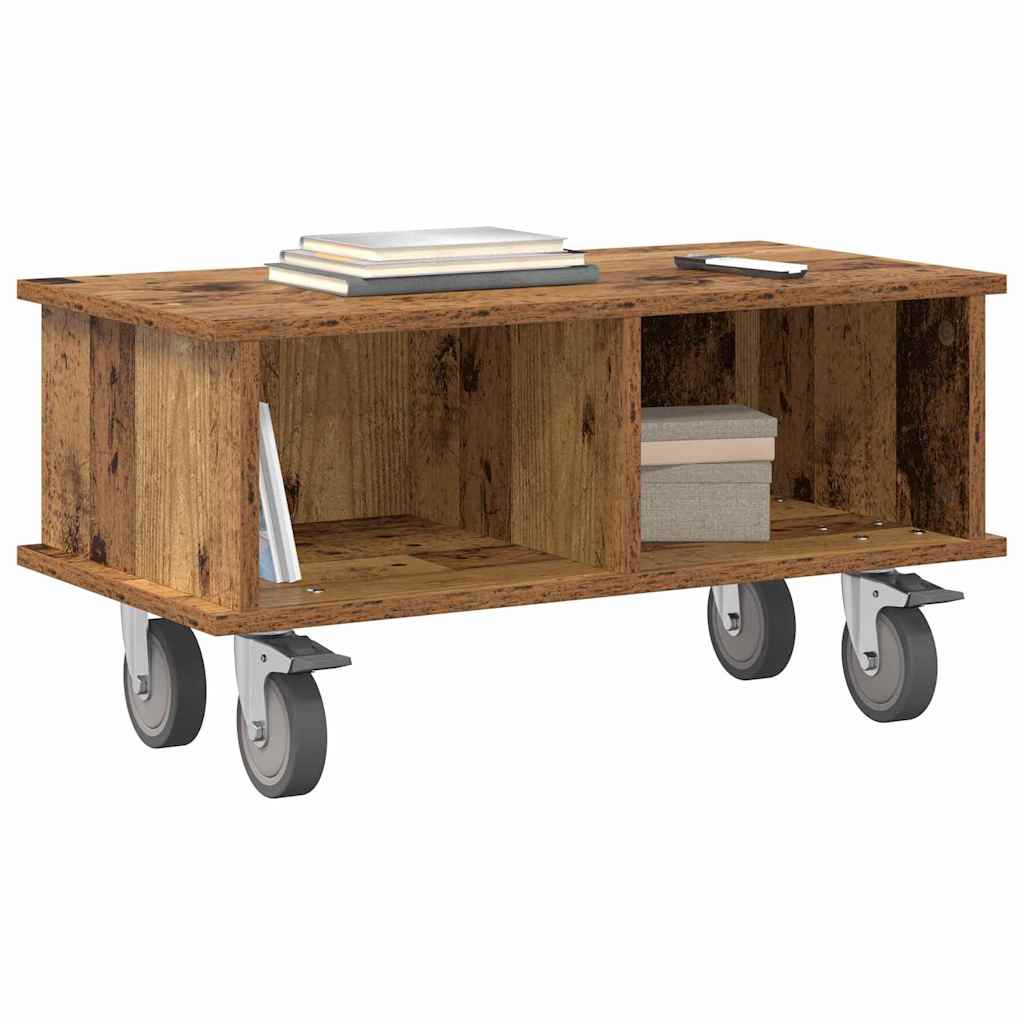 TV-Ständer Altholz 68,5 x 35 x 35 cm Holzwerkstoff