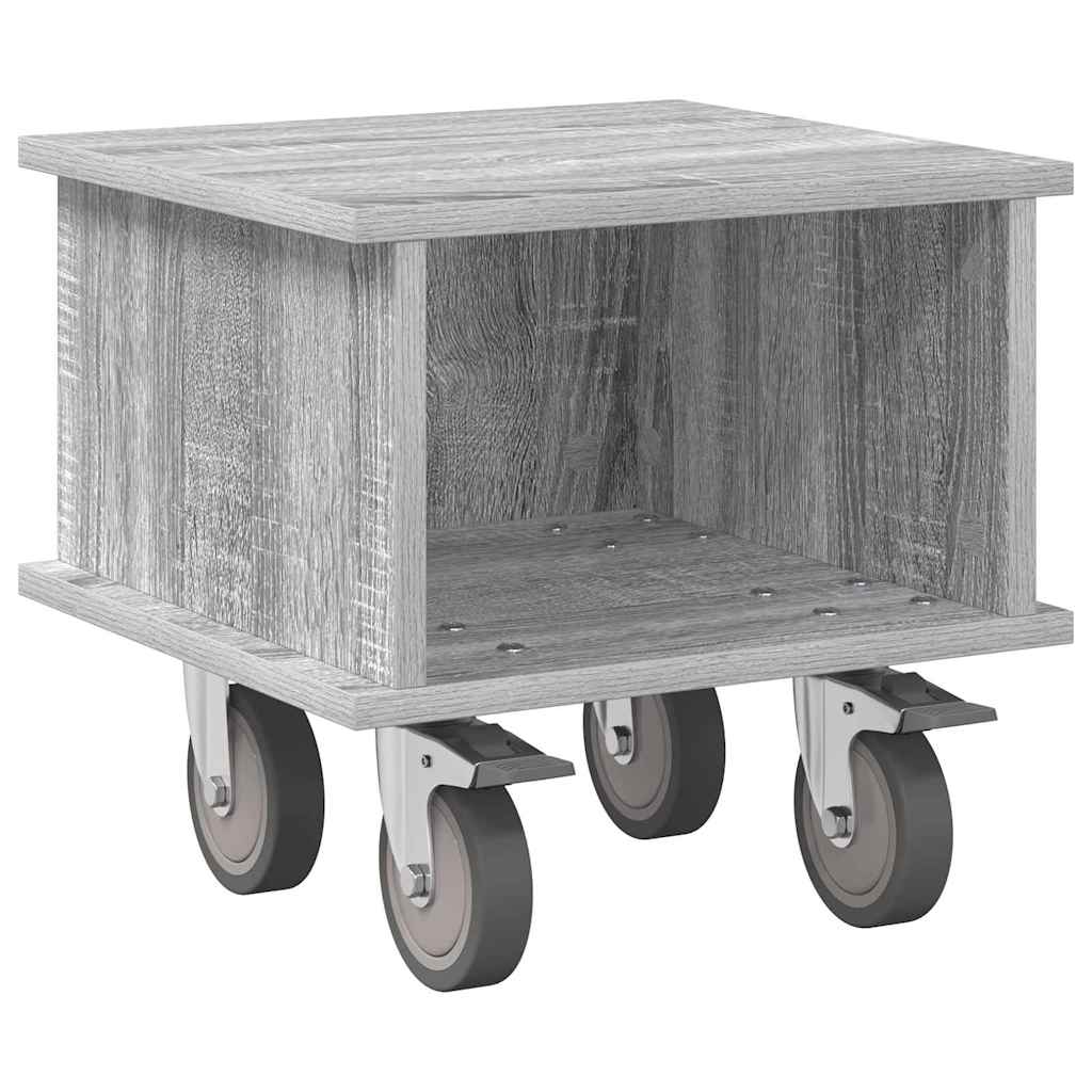 TV-Ständer Graues Sonoma 37 x 35 x 35 cm Holzwerkstoff