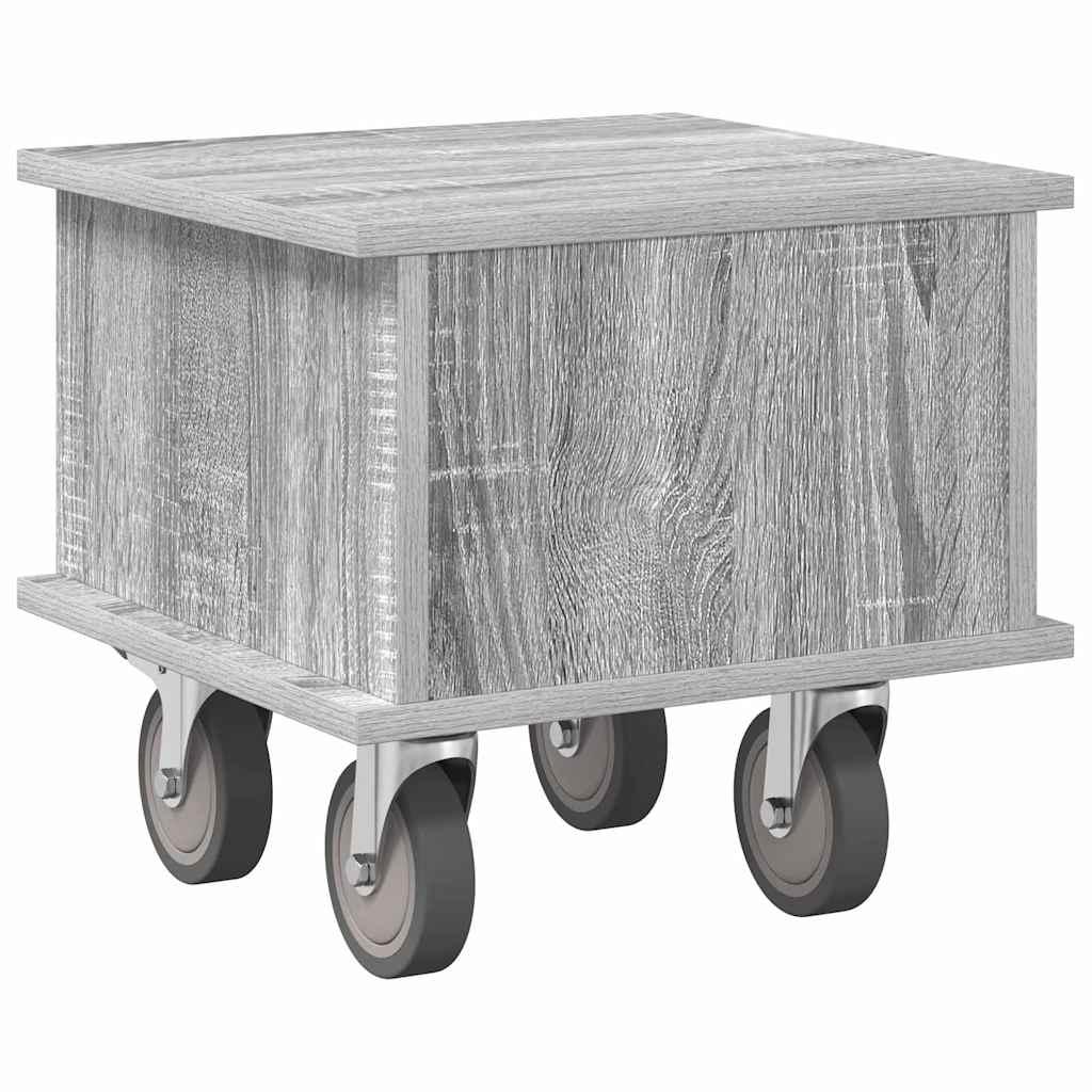TV-Ständer Graues Sonoma 37 x 35 x 35 cm Holzwerkstoff