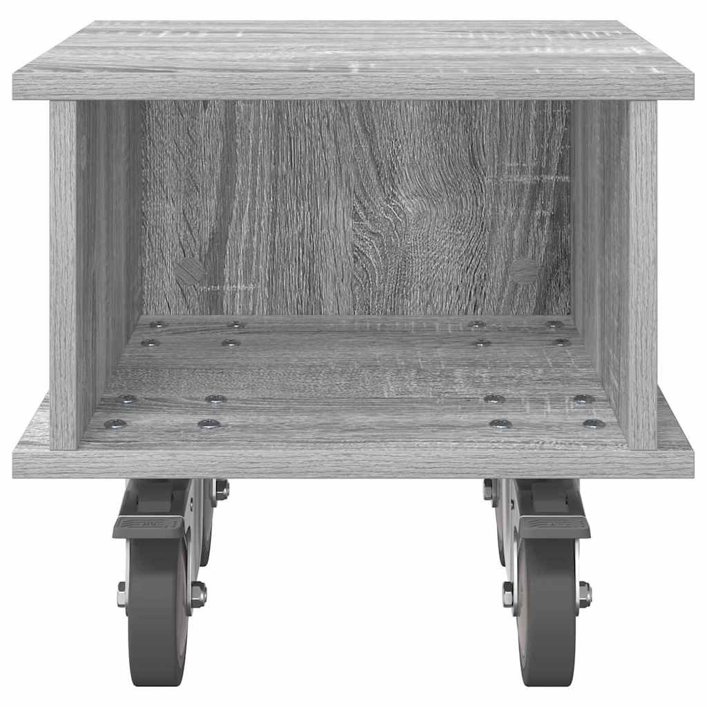 TV-Ständer Graues Sonoma 37 x 35 x 35 cm Holzwerkstoff
