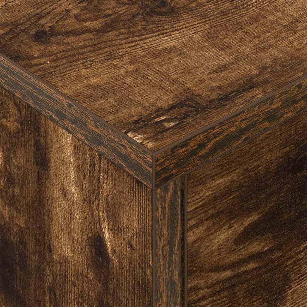 Nachttisch Geräucherte Eiche 40,5 x 40 x 48 cm Holzwerkstoff