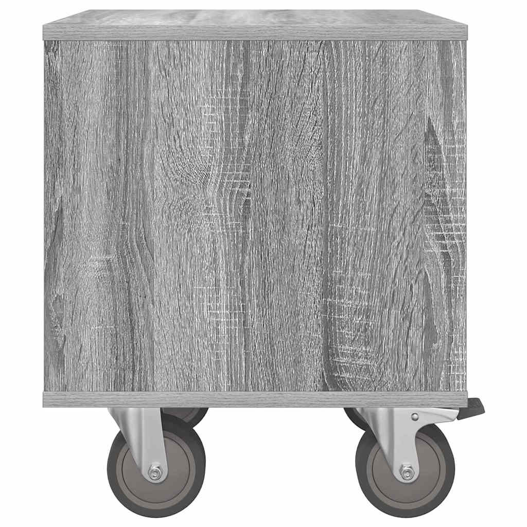 Nachttisch 2 pcs Graues Sonoma 40,5 x 40 x 48 cm Holzwerkstoff