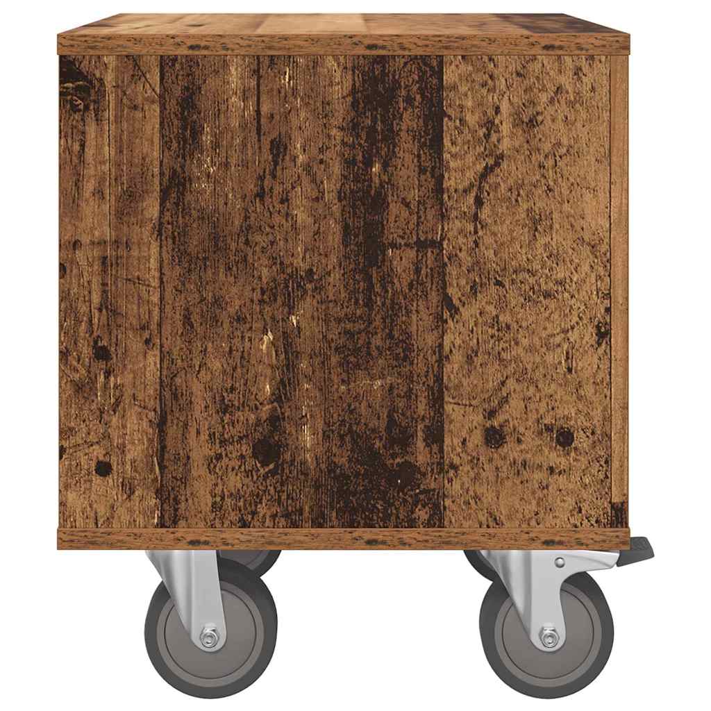 Nachttisch Altholz 40,5 x 40 x 48 cm Holzwerkstoff