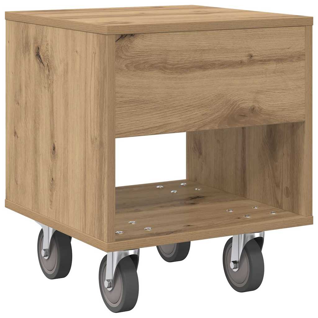 Nachttisch 2 pcs Artisan-Eiche 40,5 x 40 x 48 cm Holzwerkstoff