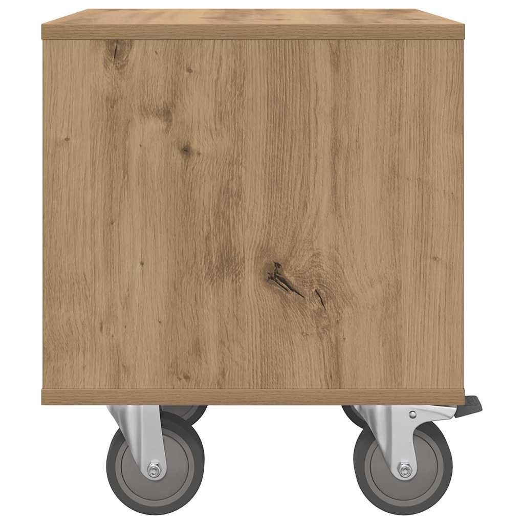 Nachttisch 2 pcs Artisan-Eiche 40,5 x 40 x 48 cm Holzwerkstoff