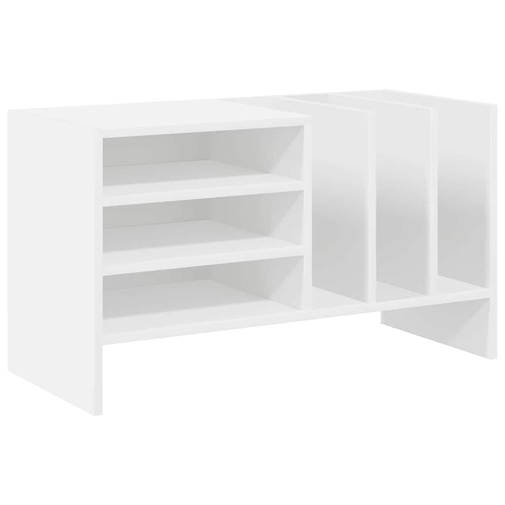 Schallplattenschrank Weiß 78,5 x 35 x 45 cm Holzwerkstoff