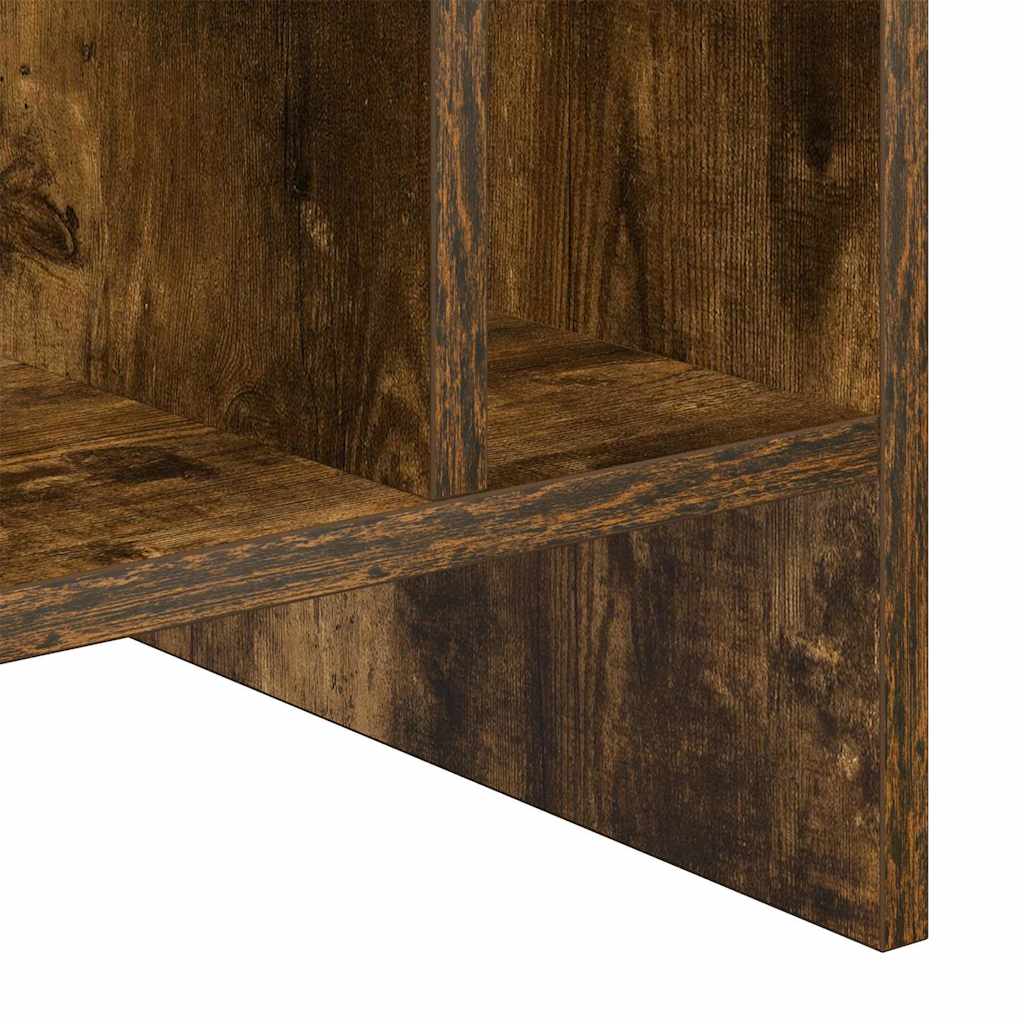 Schallplattenschrank Geräucherte Eiche 78,5 x 35 x 45 cm