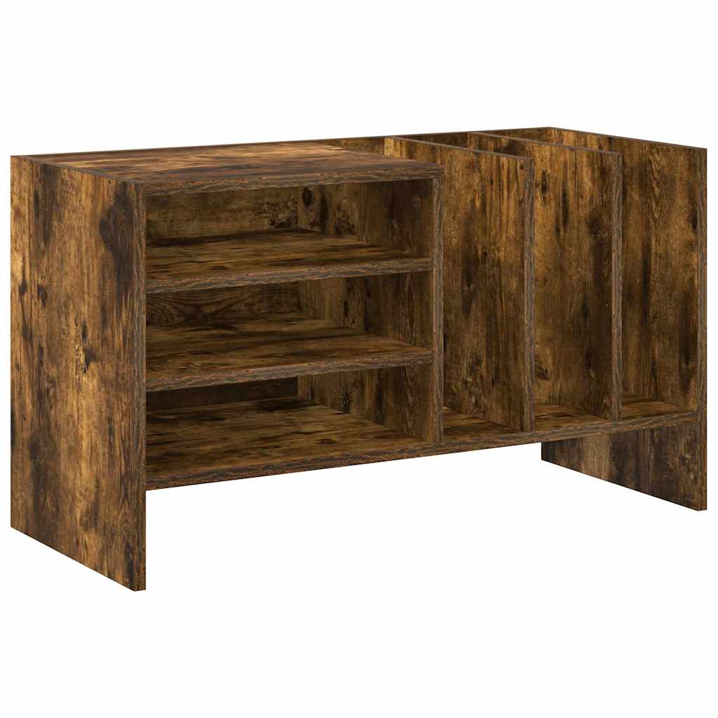 Schallplattenschrank Geräucherte Eiche 78,5 x 35 x 45 cm
