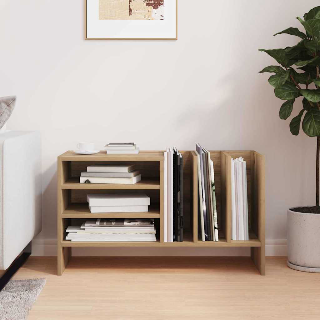 Schallplattenschrank mit Regal Artisan-Eiche 78,5 x 35 x 45 cm