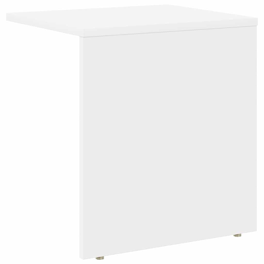 Beistelltisch Weiß 37 x 32 x 40 cm Holzwerkstoff