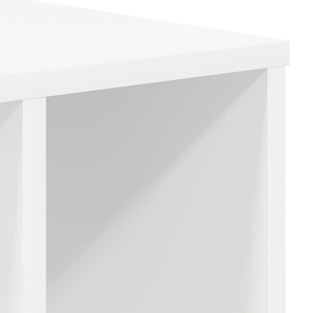 Beistelltisch 2 pcs Weiß 37 x 32 x 40 cm Holzwerkstoff