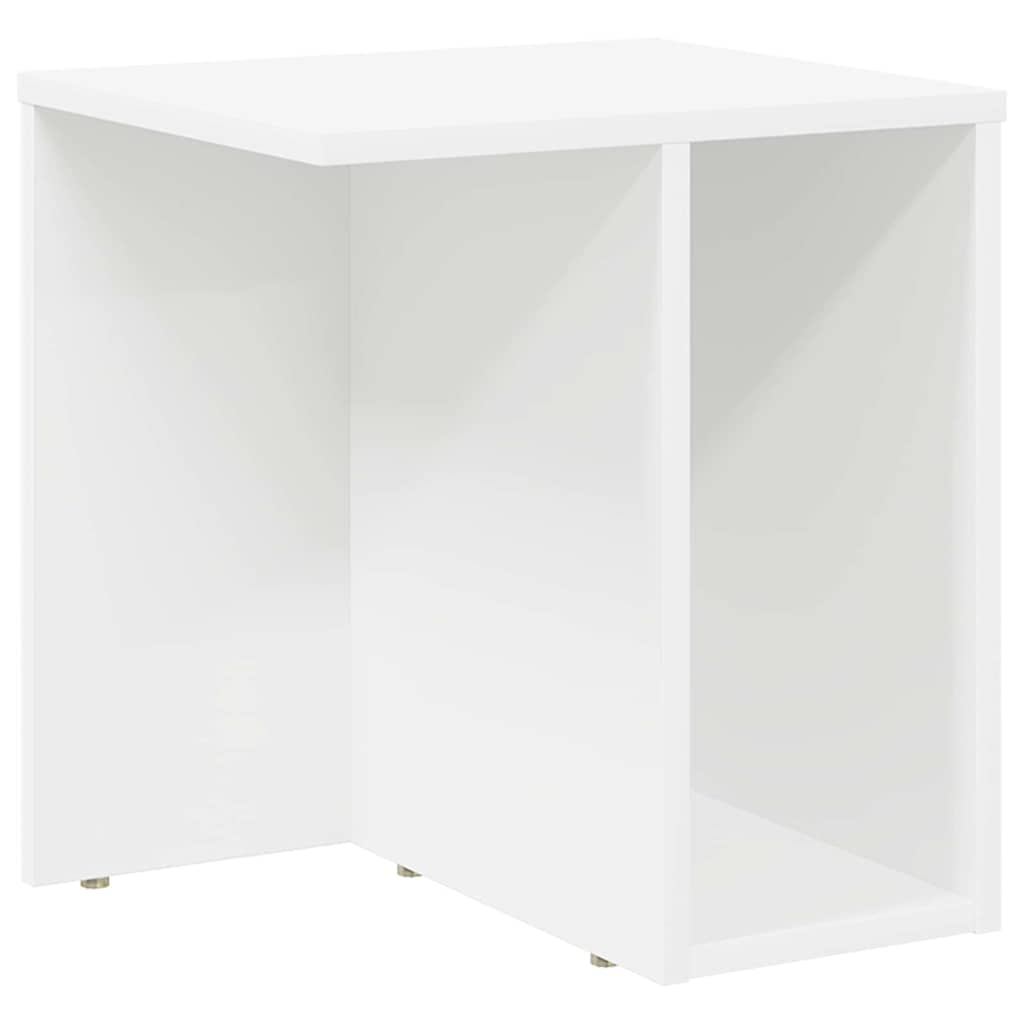 Beistelltisch 2 pcs Weiß 37 x 32 x 40 cm Holzwerkstoff