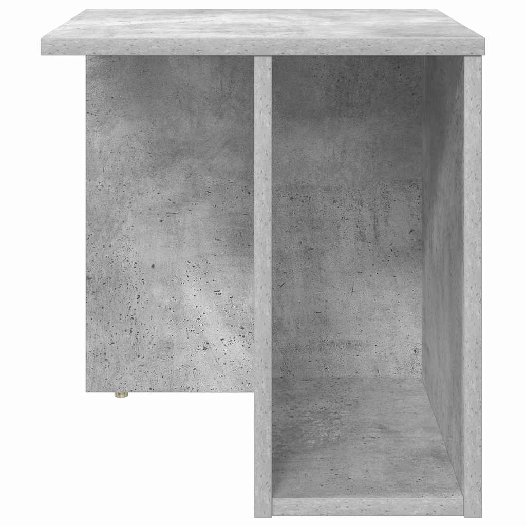 Beistelltisch 2 pcs Beton Grau 37 x 32 x 40 cm Holzwerkstoff
