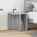 Beistelltisch Graues Sonoma 37 x 32 x 40 cm Holzwerkstoff