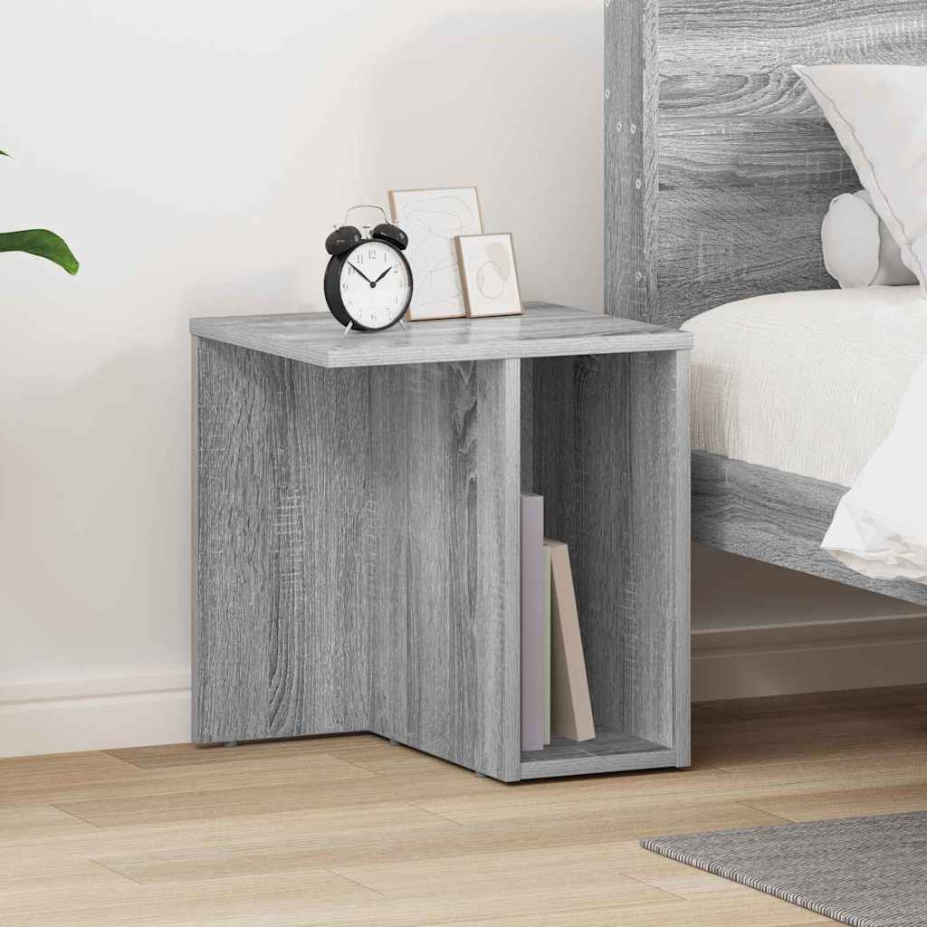 Beistelltisch Graues Sonoma 37 x 32 x 40 cm Holzwerkstoff