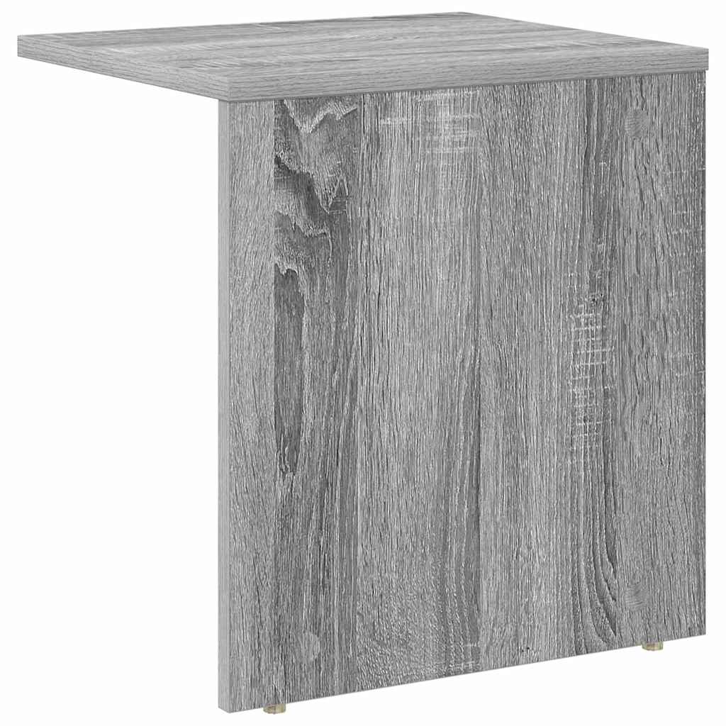 Beistelltisch Graues Sonoma 37 x 32 x 40 cm Holzwerkstoff