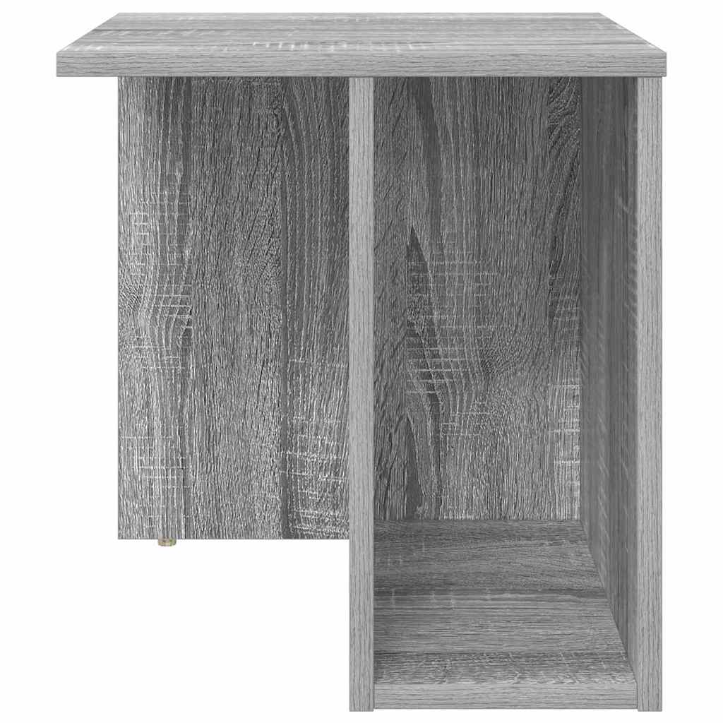 Beistelltisch 2 pcs Graues Sonoma 37 x 32 x 40 cm Holzwerkstoff