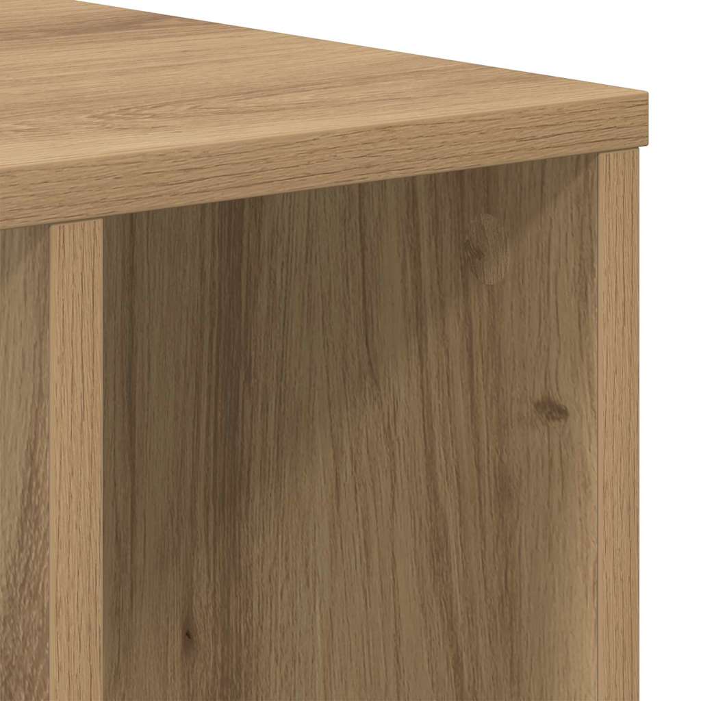 Beistelltisch 2 pcs Artisan-Eiche 37 x 32 x 40 cm Holzwerkstoff