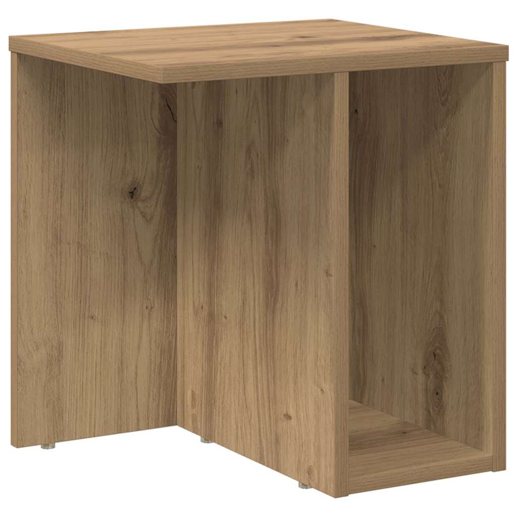 Beistelltisch 2 pcs Artisan-Eiche 37 x 32 x 40 cm Holzwerkstoff