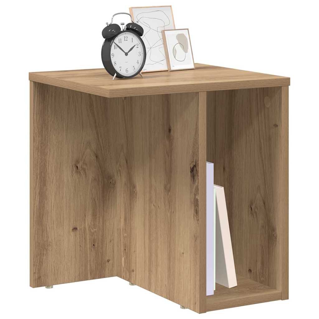 Beistelltisch 2 pcs Artisan-Eiche 37 x 32 x 40 cm Holzwerkstoff