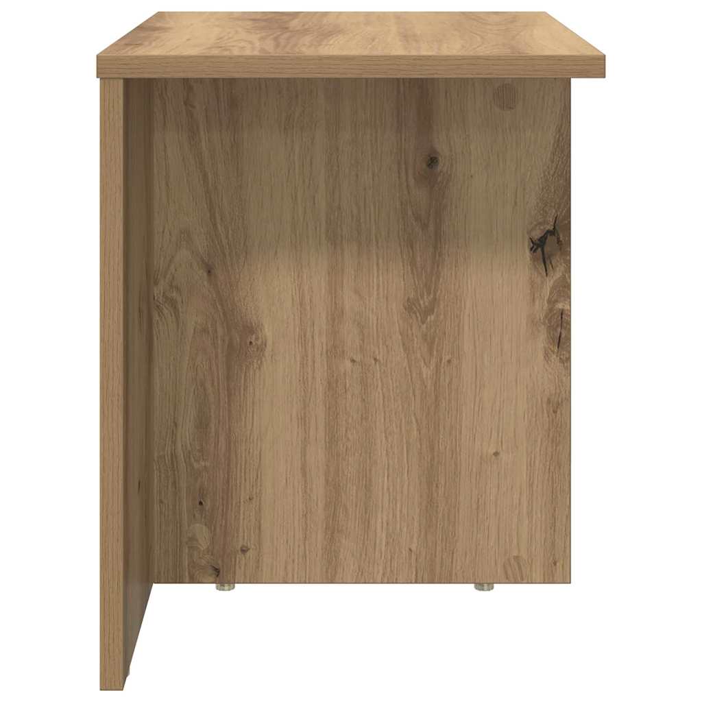 Beistelltisch 2 pcs Artisan-Eiche 37 x 32 x 40 cm Holzwerkstoff