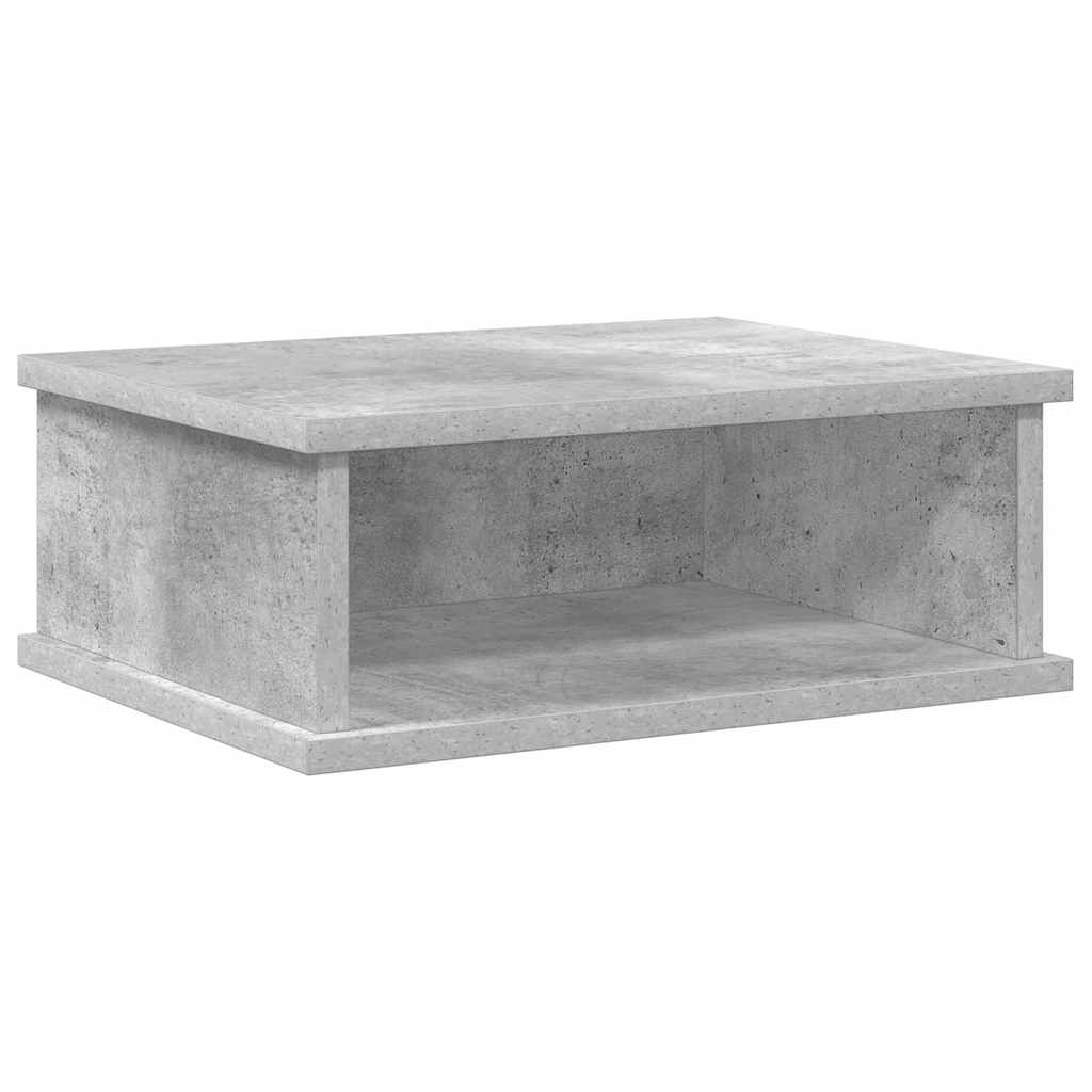 Nachttisch 2 pcs Beton Grau 40 x 31 x 15 cm Holzwerkstoff