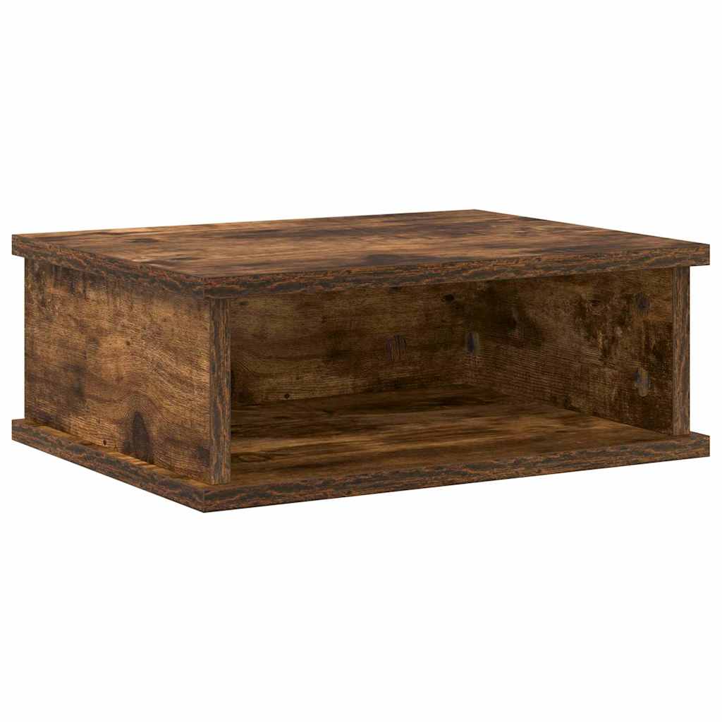 Nachttisch 2 pcs Geräucherte Eiche 40 x 31 x 15 cm