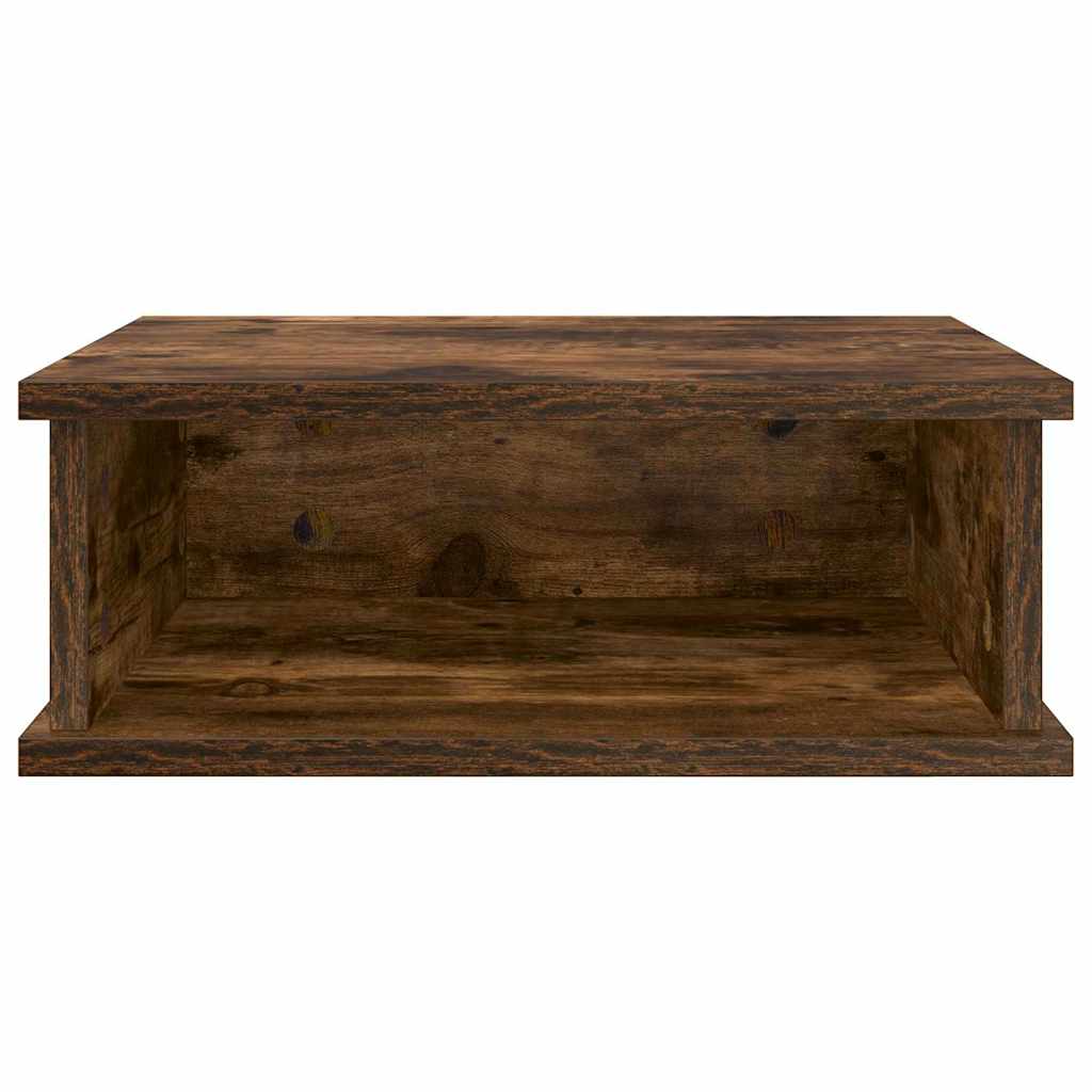 Nachttisch 2 pcs Geräucherte Eiche 40 x 31 x 15 cm