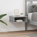 Nachttisch 2 pcs Graues Sonoma 40 x 31 x 15 cm Holzwerkstoff