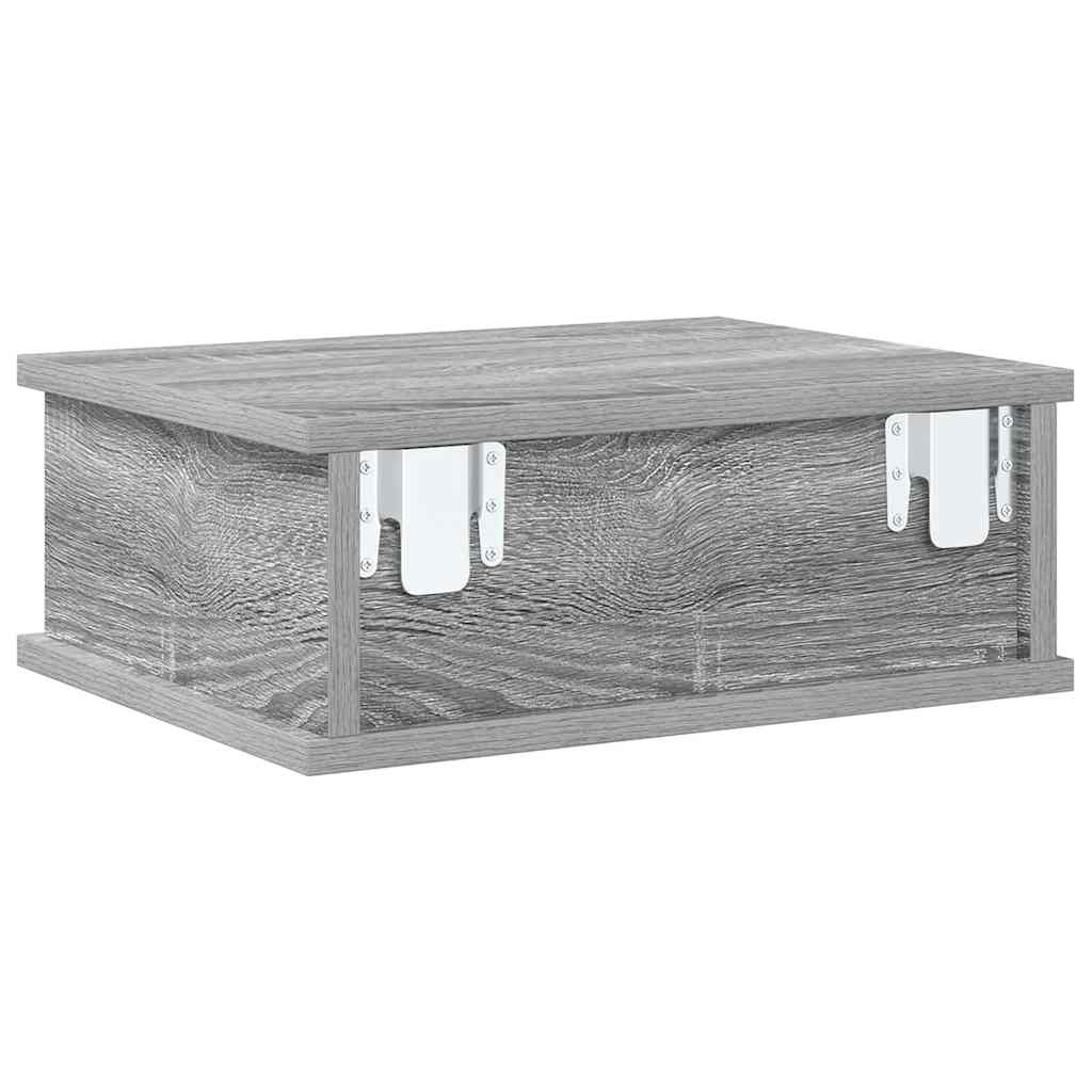 Nachttisch 2 pcs Graues Sonoma 40 x 31 x 15 cm Holzwerkstoff