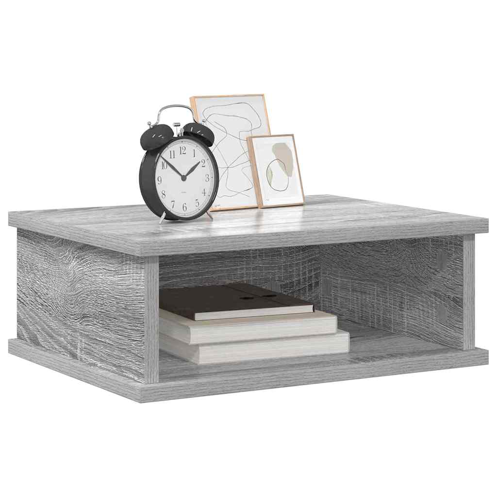 Nachttisch 2 pcs Graues Sonoma 40 x 31 x 15 cm Holzwerkstoff