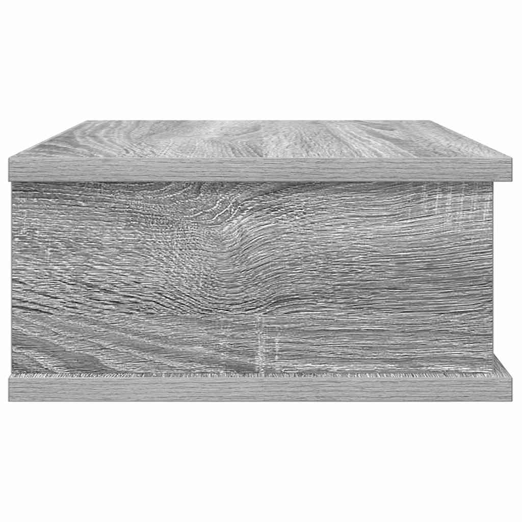 Nachttisch 2 pcs Graues Sonoma 40 x 31 x 15 cm Holzwerkstoff