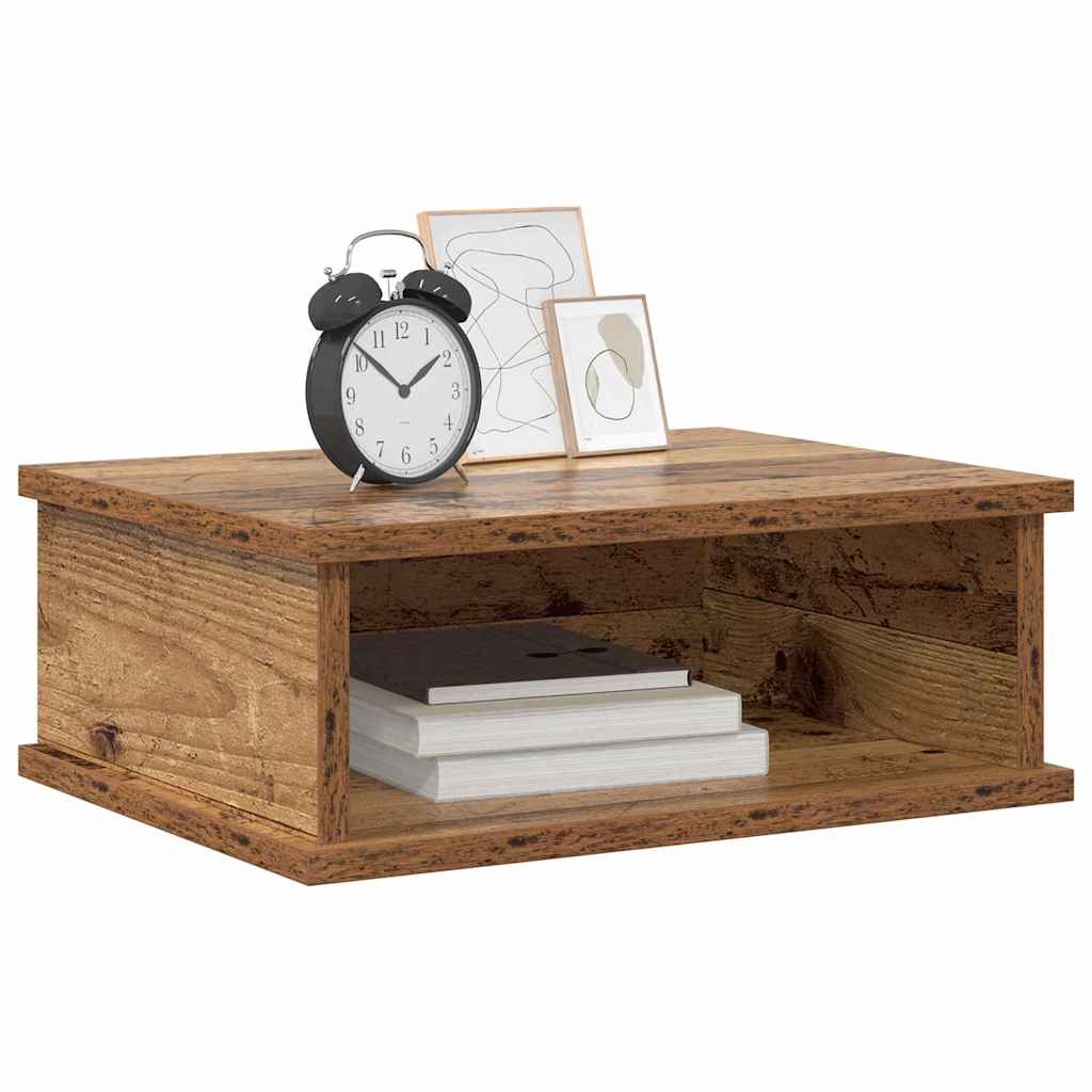 Nachttisch 2 pcs Altholz 40 x 31 x 15 cm Holzwerkstoff