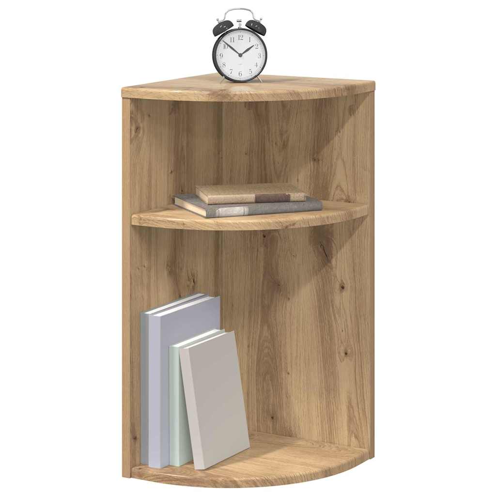 Beistelltisch Artisan-Eiche 29,6 x 29,6 x 60 cm Holzwerkstoff