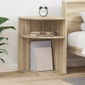 Beistelltisch Sonoma-Eiche 39,7 x 39,7 x 60 cm Holzwerkstoff
