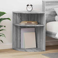 Beistelltisch Graues Sonoma 39,7 x 39,7 x 60 cm Holzwerkstoff
