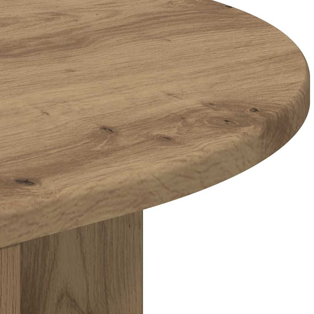 Beistelltisch Artisan-Eiche 39,7 x 39,7 x 60 cm Holzwerkstoff