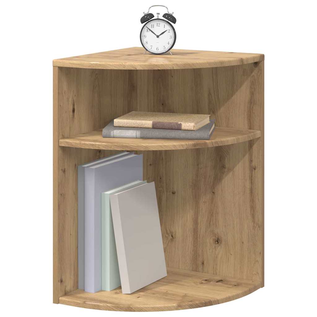 Beistelltisch Artisan-Eiche 39,7 x 39,7 x 60 cm Holzwerkstoff