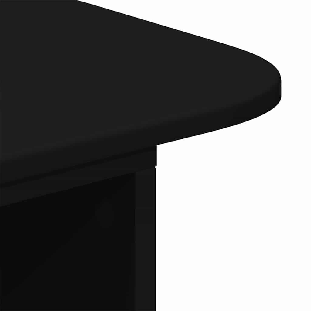 Konsolentisch Schwarz 93 x 40 x 75 cm Holzwerkstoff