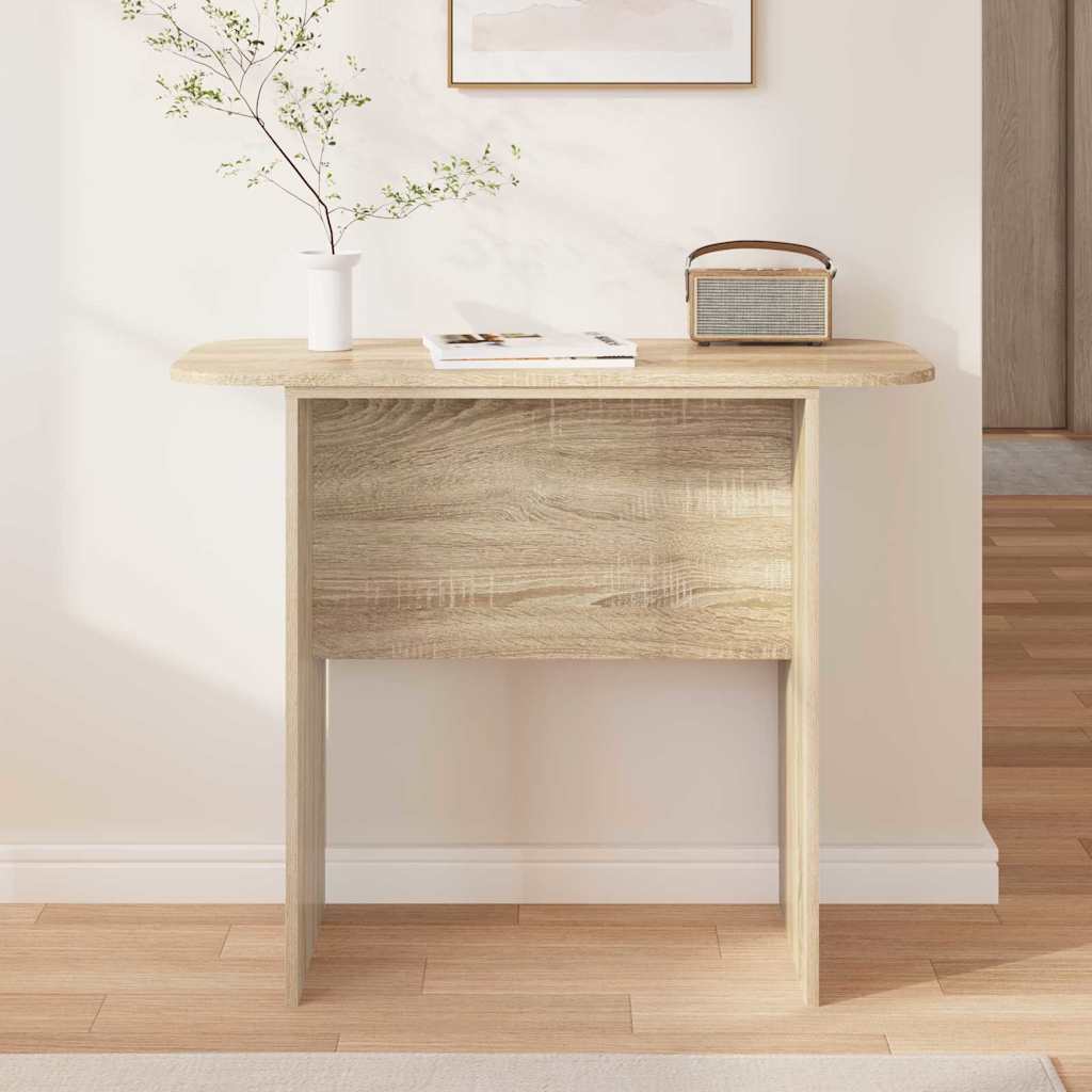 Konsolentisch Sonoma-Eiche 93 x 40 x 75 cm Holzwerkstoff