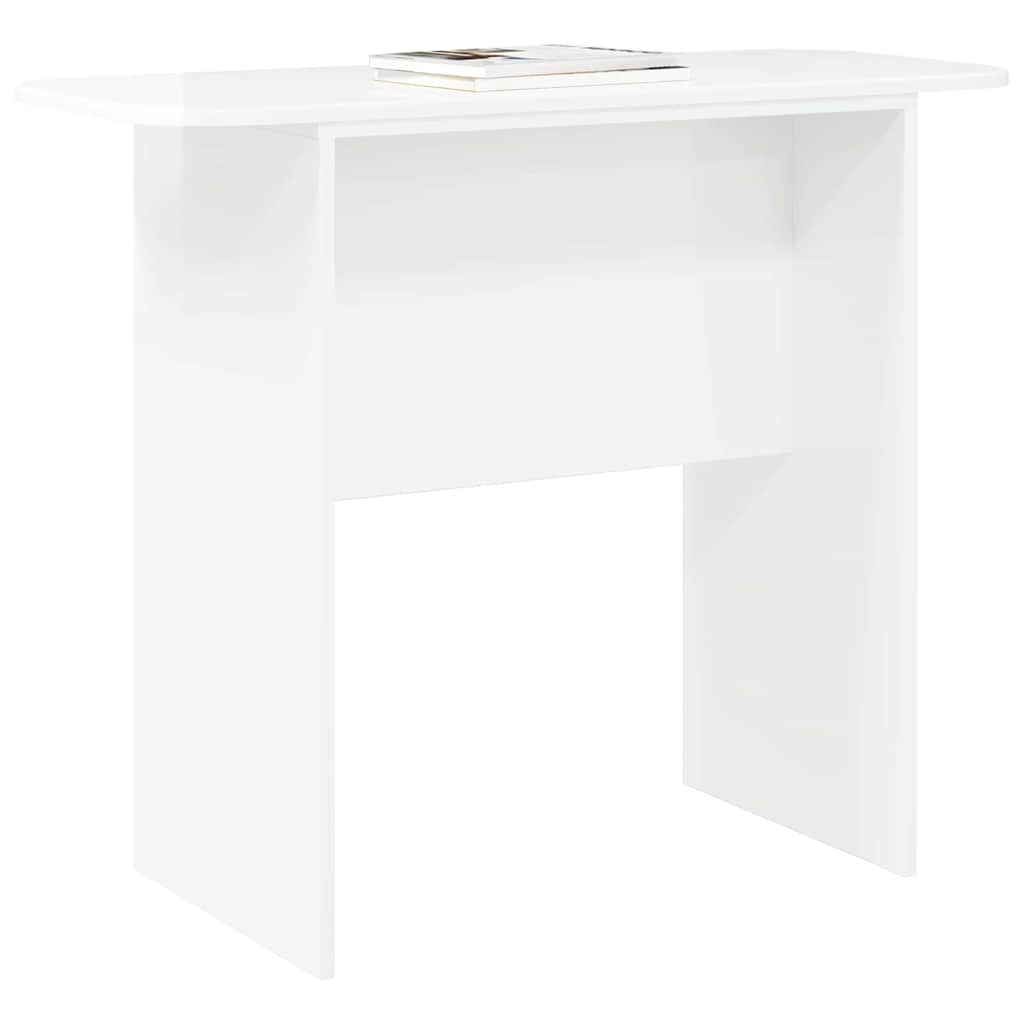 Konsolentisch Hochglanz Weiß 93 x 40 x 75 cm Holzwerkstoff