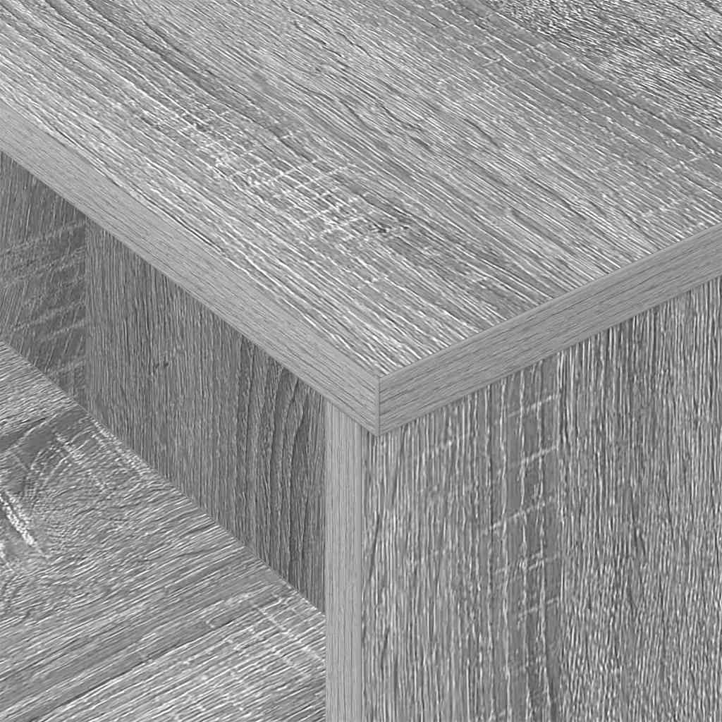 Konsolentisch Graues Sonoma 91,5 x 35 x 38,5 cm Holzwerkstoff