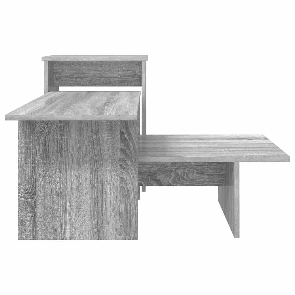 Konsolentisch Graues Sonoma 91,5 x 35 x 38,5 cm Holzwerkstoff