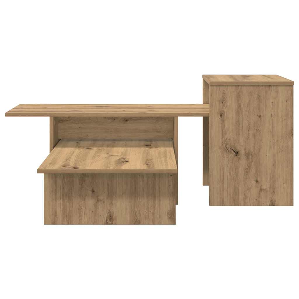 Konsolentisch Artisan-Eiche 91,5 x 35 x 38,5 cm Holzwerkstoff