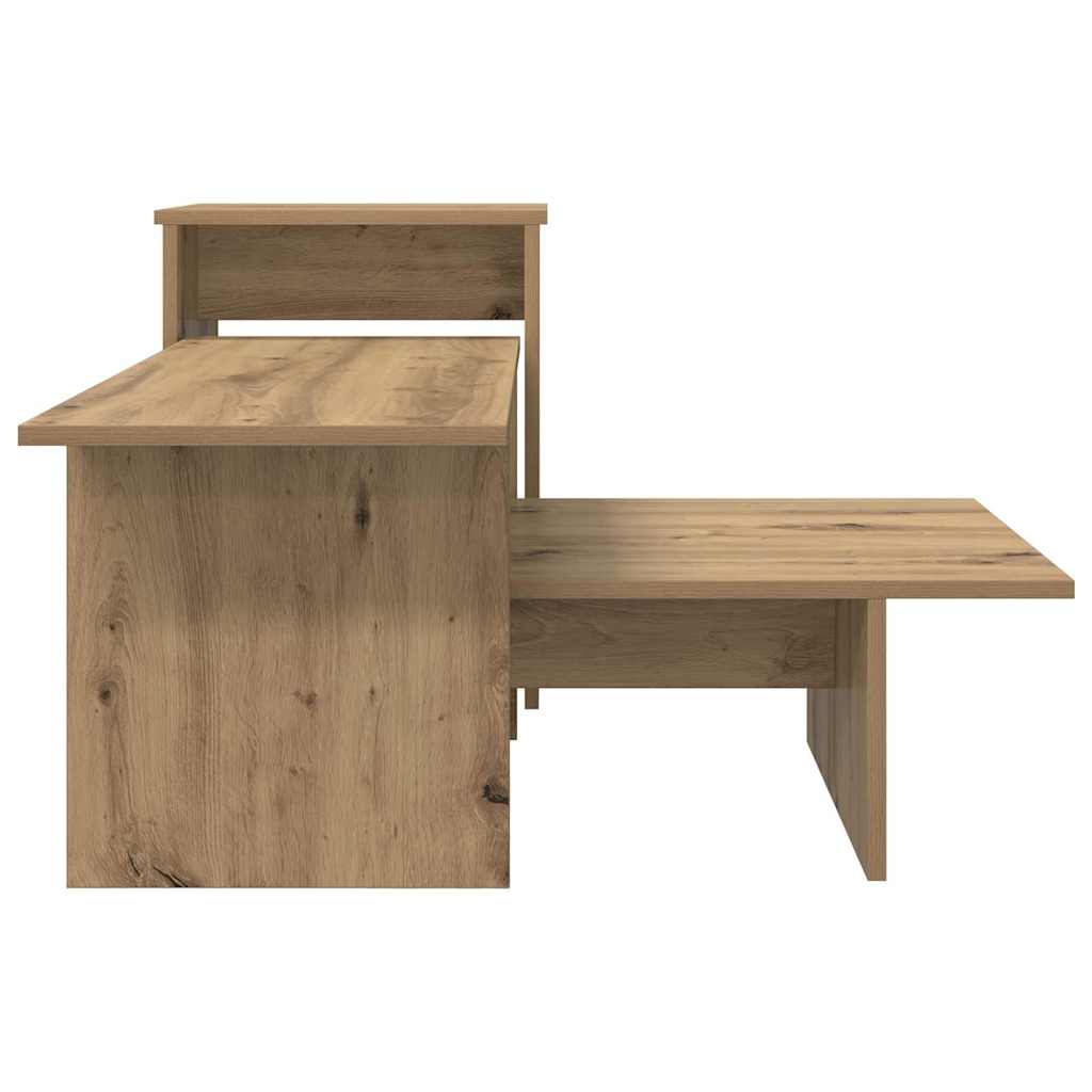 Konsolentisch Artisan-Eiche 91,5 x 35 x 38,5 cm Holzwerkstoff