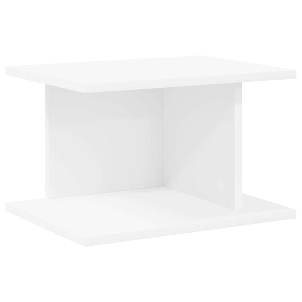 Nachttisch 2 pcs Weiß 40 x 30 x 25 cm Holzwerkstoff