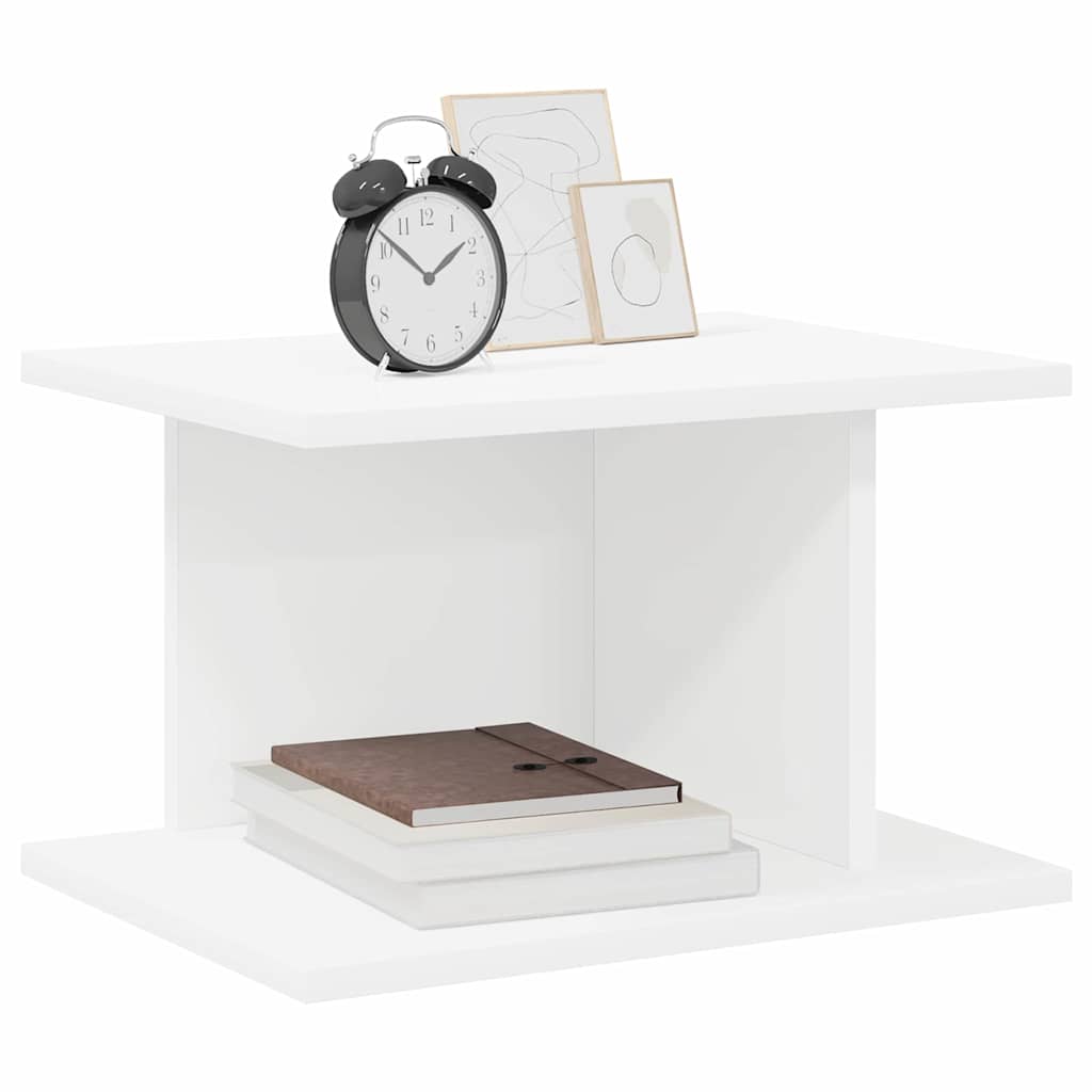 Nachttisch 2 pcs Weiß 40 x 30 x 25 cm Holzwerkstoff