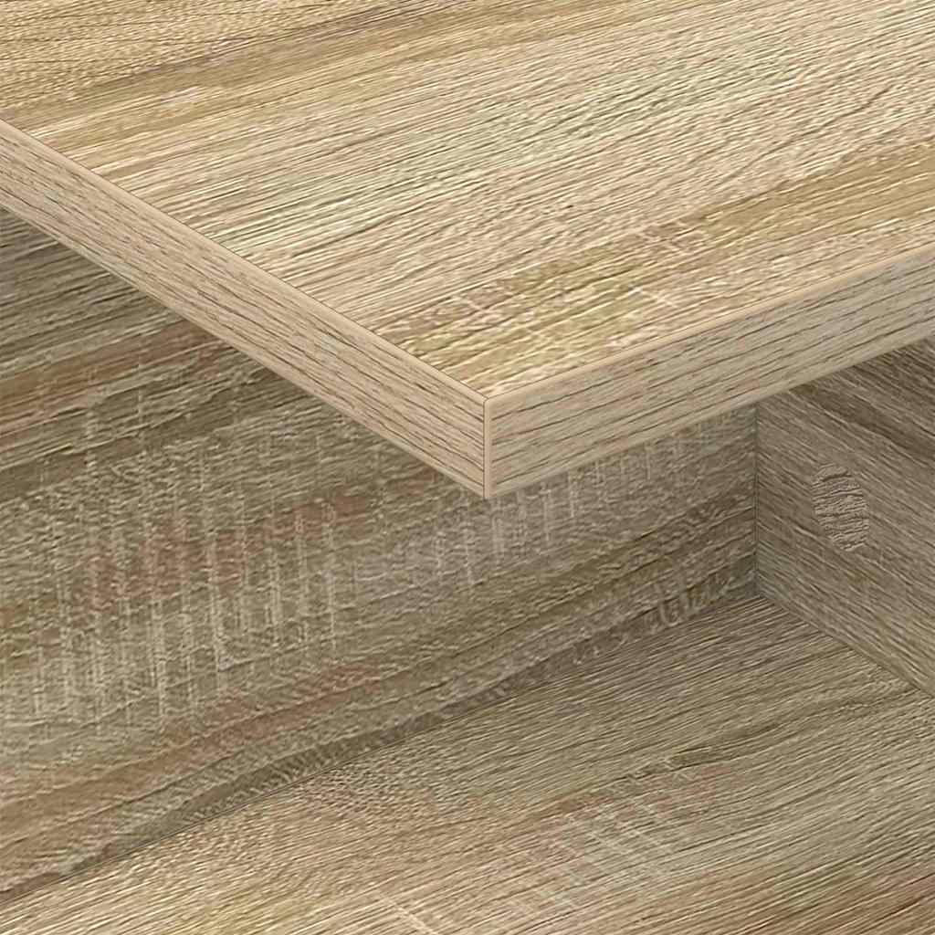 Nachttisch 2 pcs Sonoma-Eiche 40 x 30 x 25 cm Holzwerkstoff