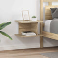 Nachttisch 2 pcs Sonoma-Eiche 40 x 30 x 25 cm Holzwerkstoff