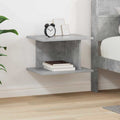 Nachttisch Beton Grau 40 x 30 x 25 cm Holzwerkstoff